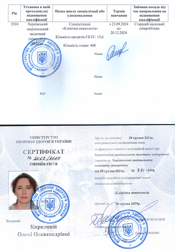 Кириллова Елена Александровна Сертификат 3 Кириллова Елена Александровна Сертификат 3