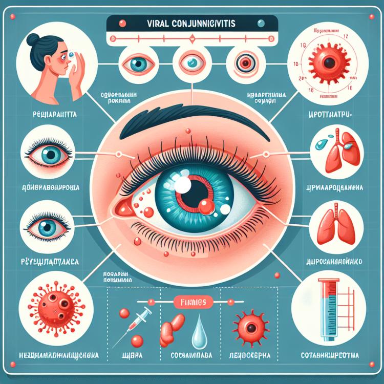 Вирусный конъюнктивит: симптомы, лечение и профилактика