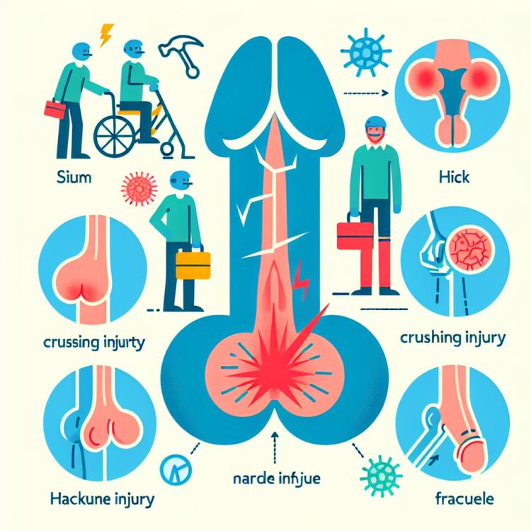 Травмы полового члена: виды, осложнения и первая помощь